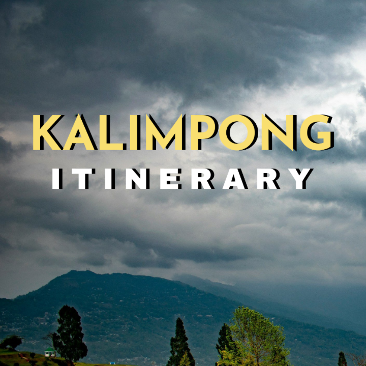 Kalimpong Itinerary Template - Edit Online & Download