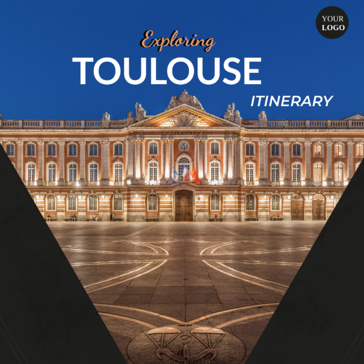 Toulouse Itinerary Template - Edit Online & Download