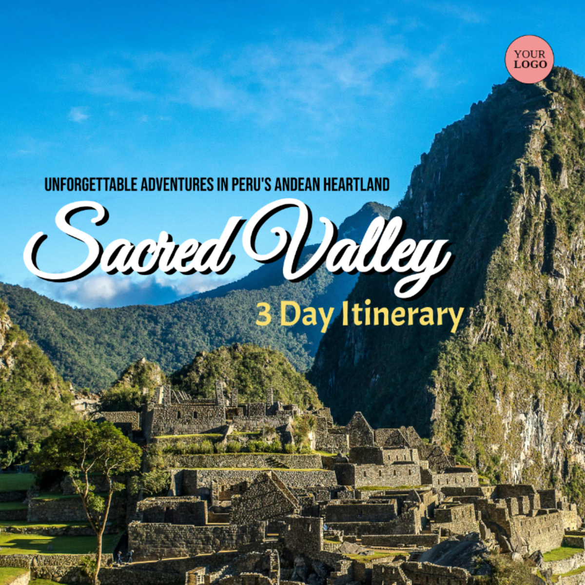 Sacred Valley Itinerary Template - Edit Online & Download