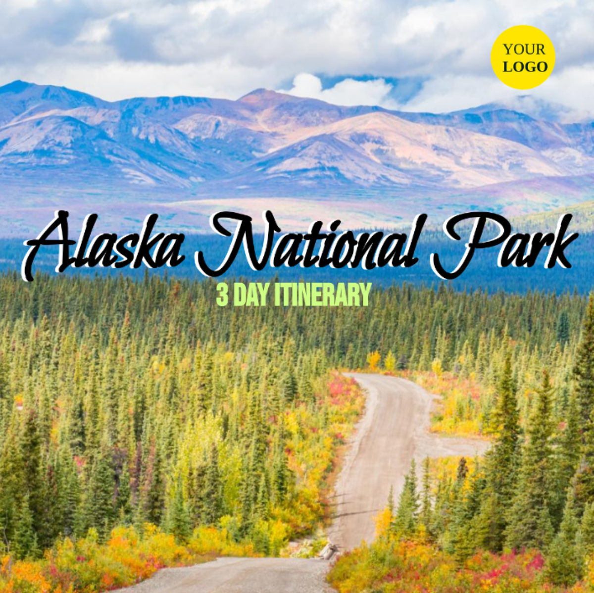 Alaska National Park Itinerary Template - Edit Online & Download