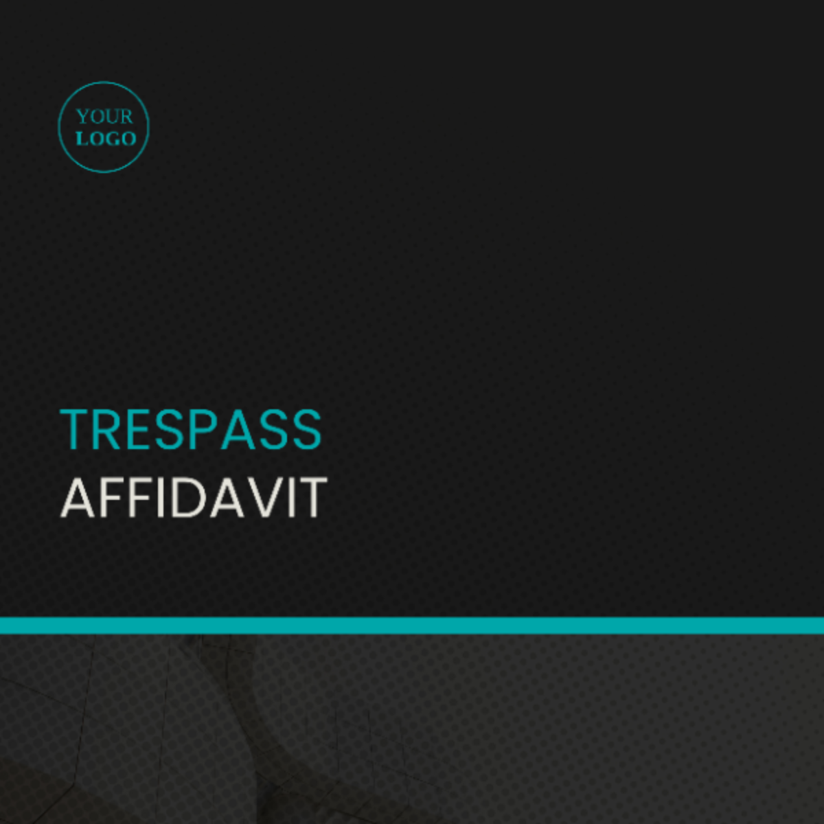 Trespass Affidavit Template