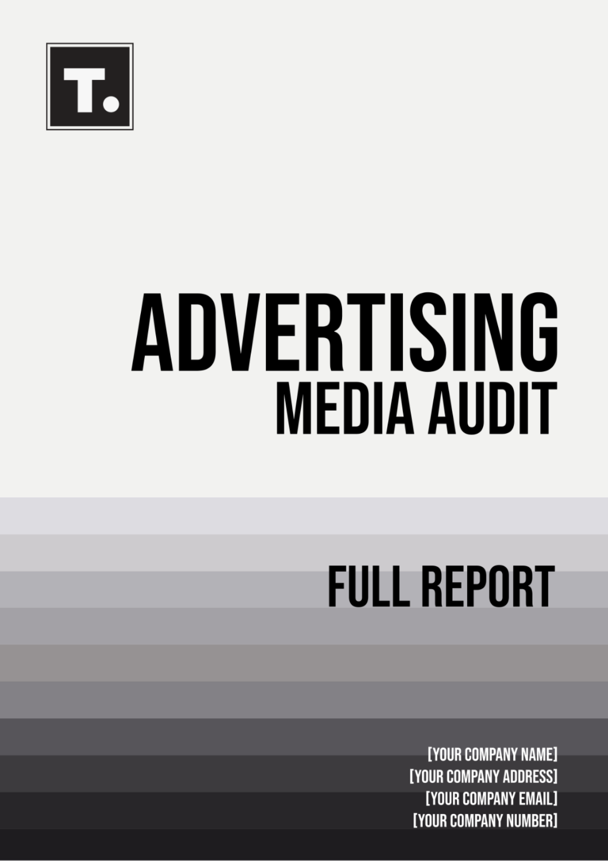 Advertising Media Audit Full Report Template - Edit Online & Download