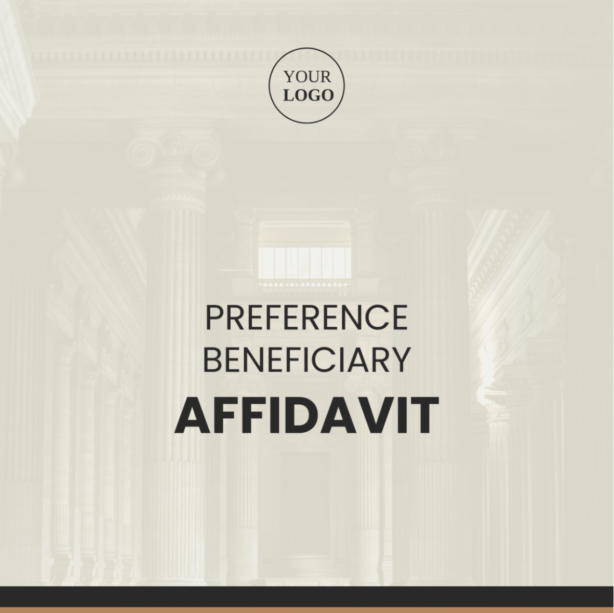 Preference Beneficiary Affidavit Template