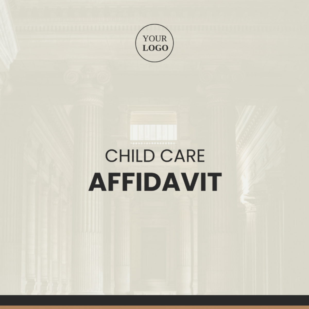 Child Care Affidavit Template