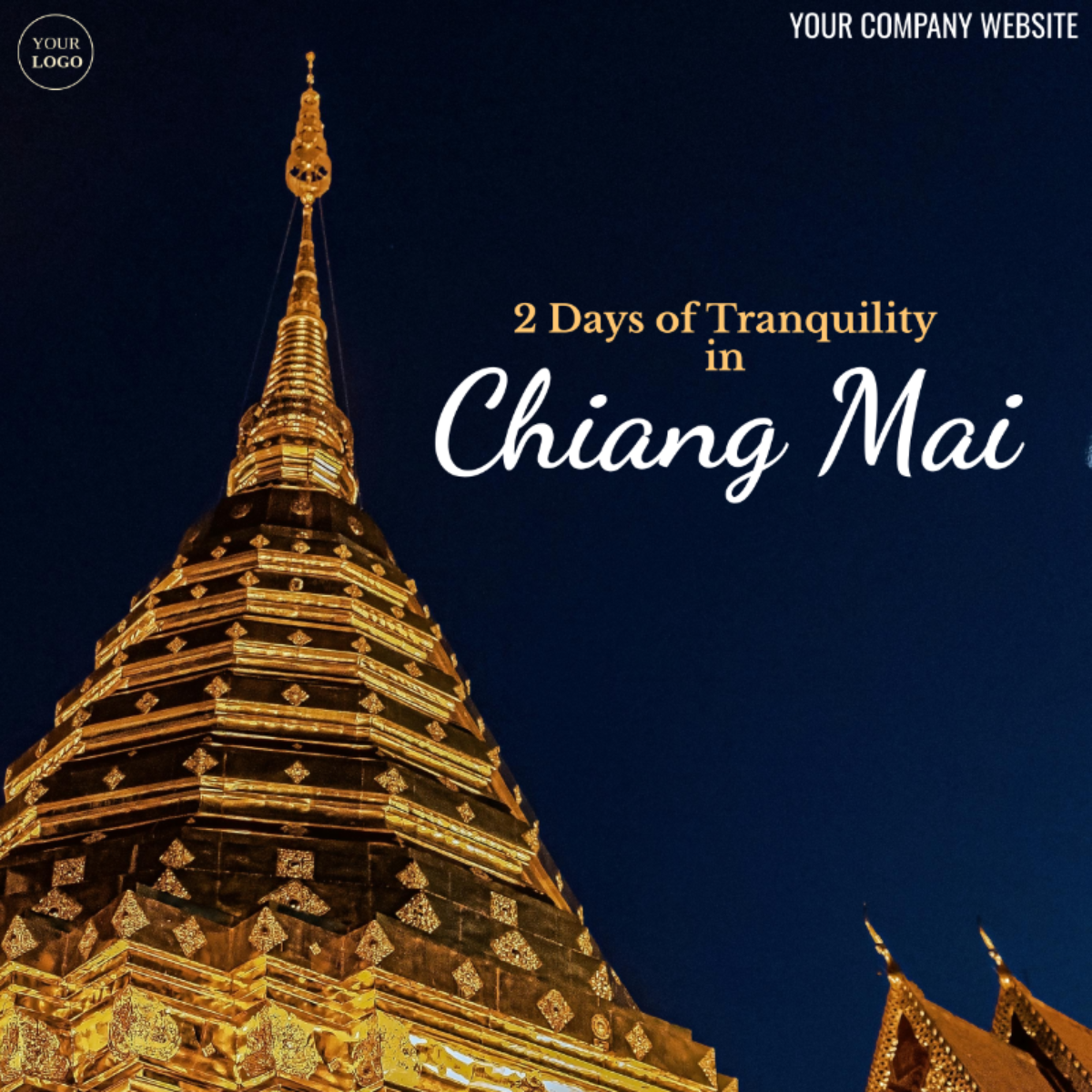 2 Day Chiang Mai Itinerary - Edit Online & Download