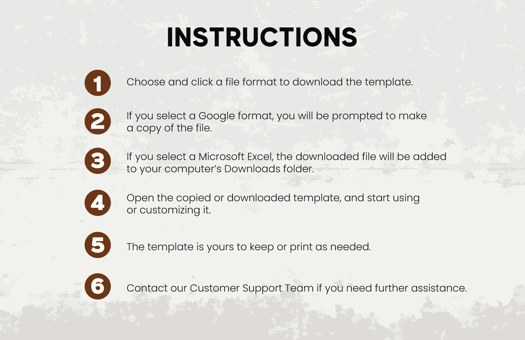 Lease Invoice Template