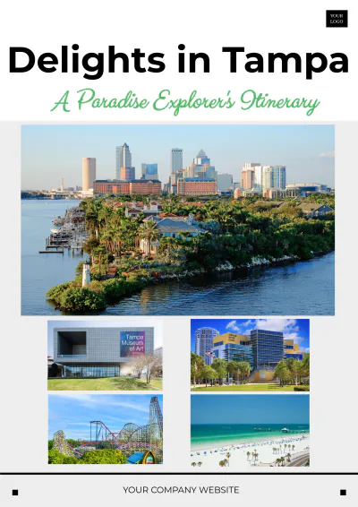 Free Tampa Itinerary Template to Edit Online