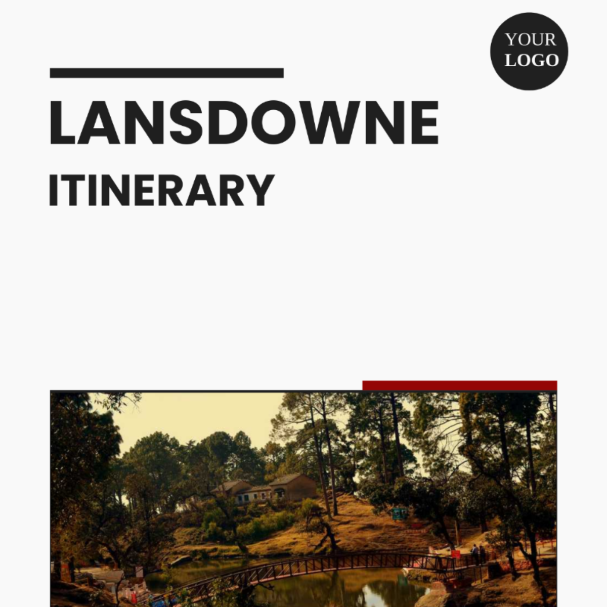 Lansdowne Itinerary Template - Edit Online & Download