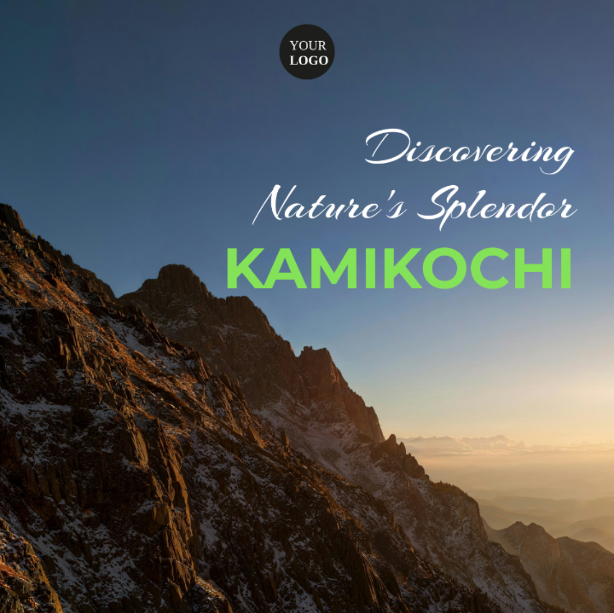 Kamikochi Itinerary Template - Edit Online & Download