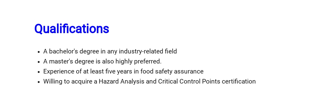 Free Food Safety Consultant Job Description Template 5.jpe