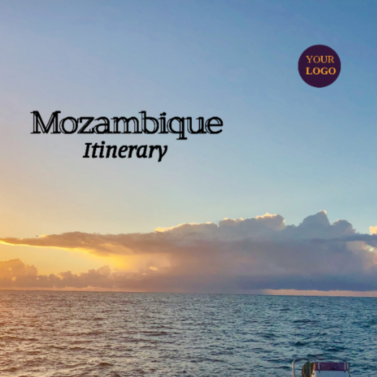 Mozambique Itinerary Template - Edit Online & Download