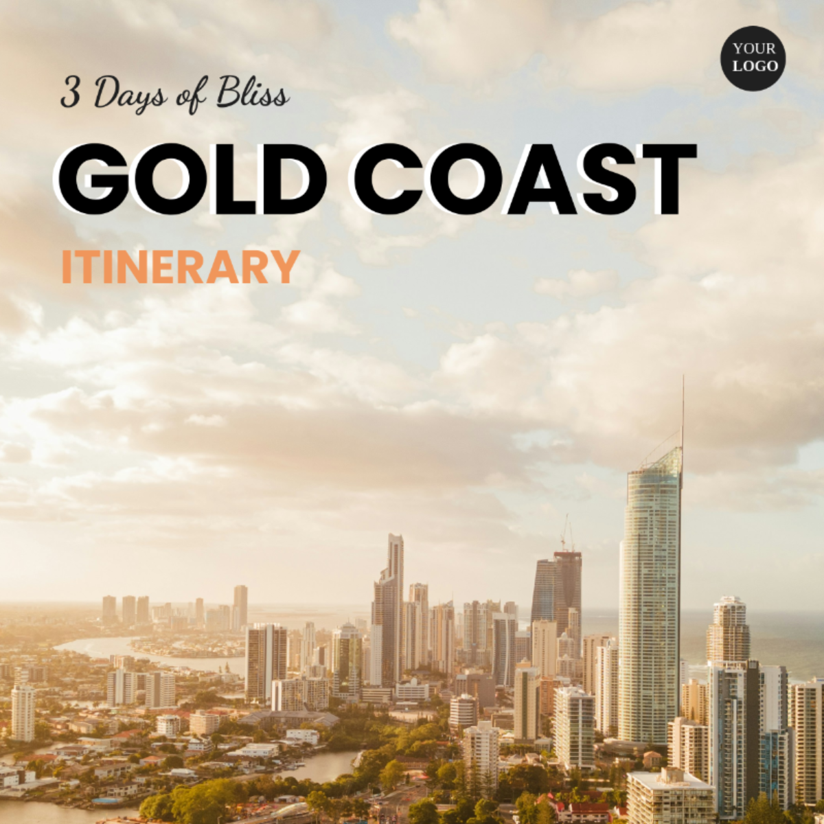 3 Day Gold Coast Itinerary Template - Edit Online & Download