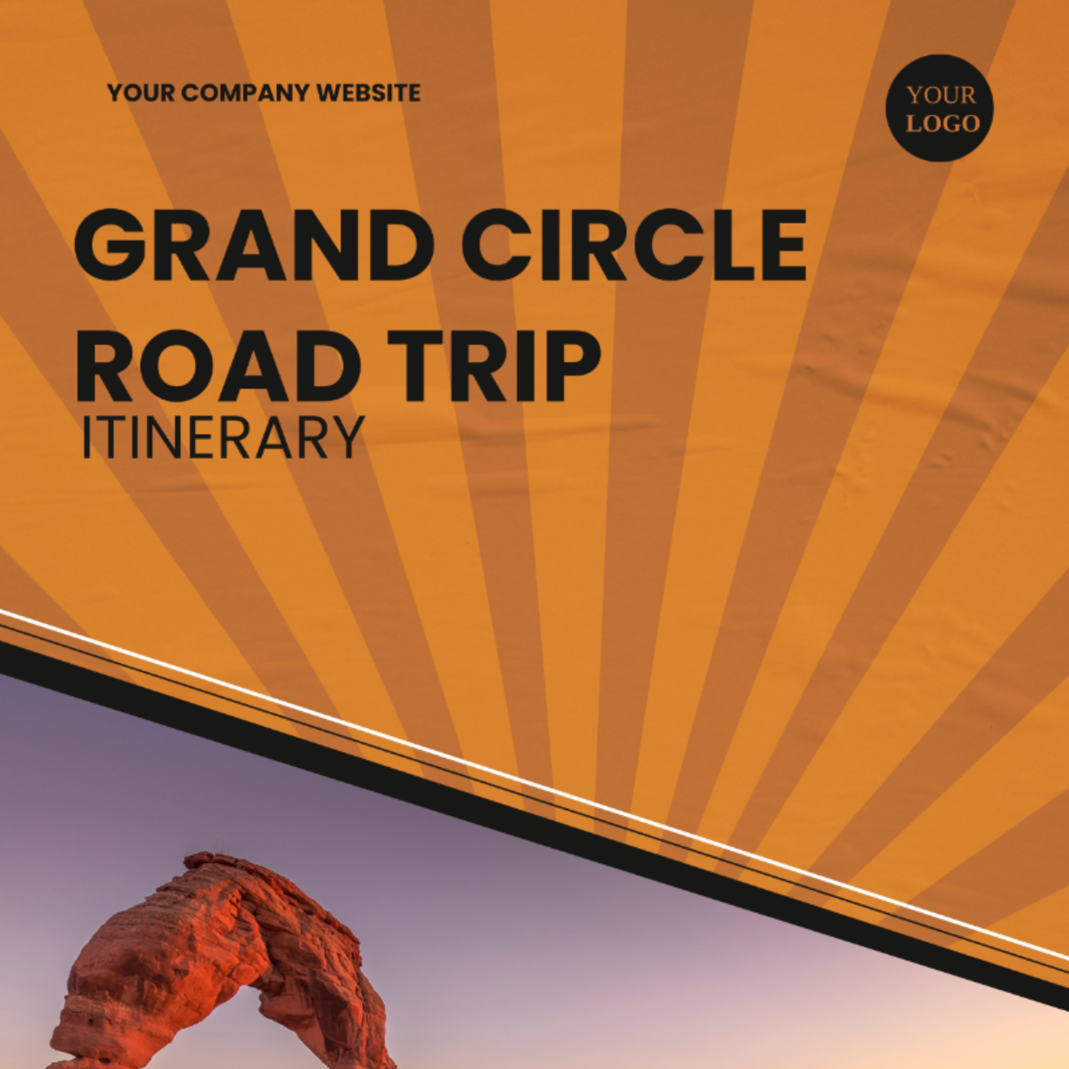 Grand Circle Road Trip Itinerary Template - Edit Online & Download