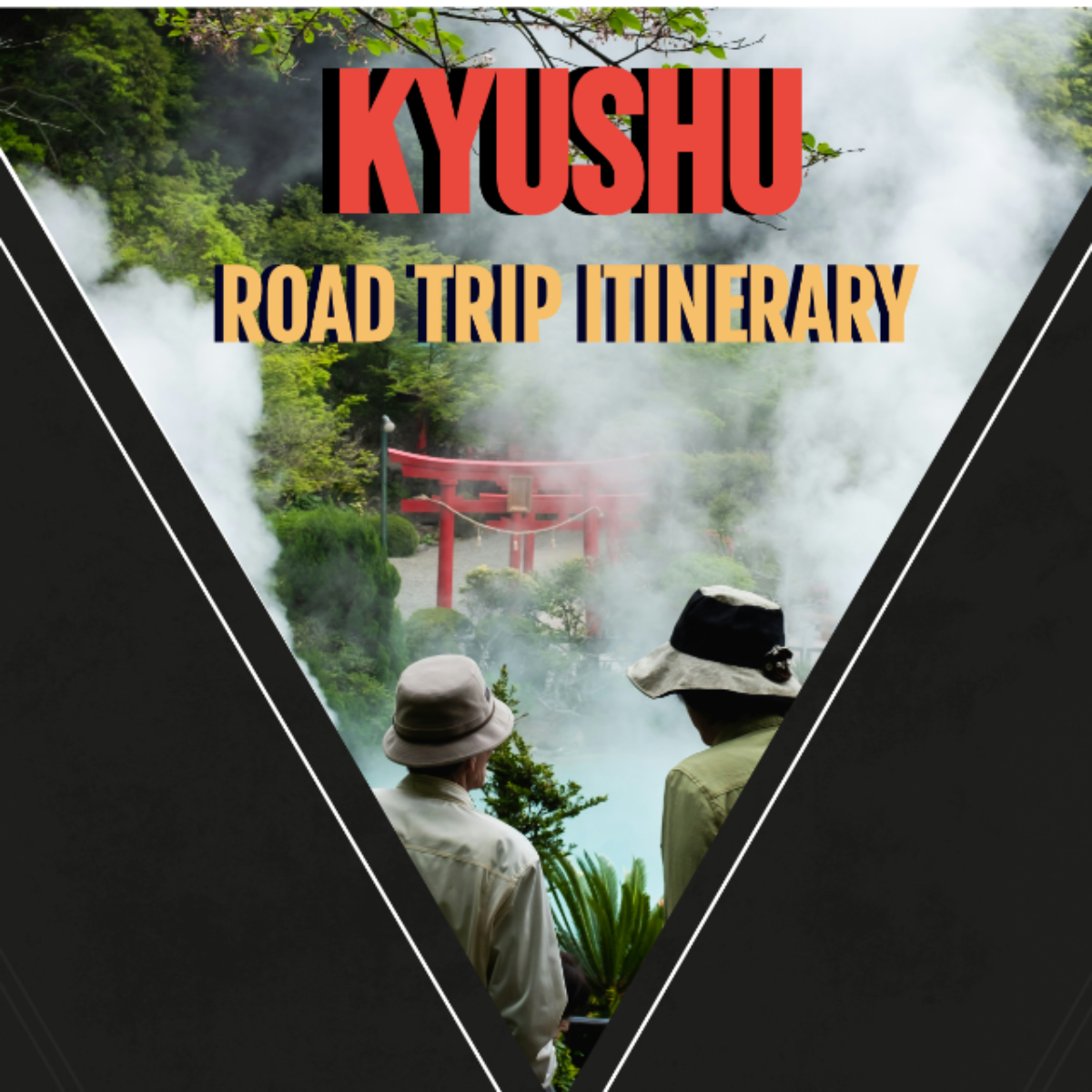 Kyushu Road Trip Itinerary Template - Edit Online & Download