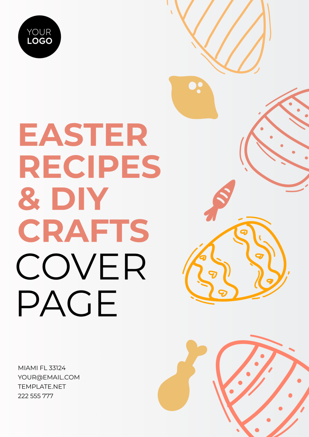 Easter Recipes & DIY Crafts Cover Page