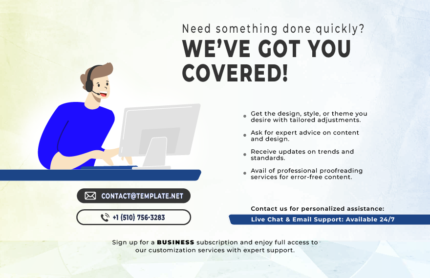 Check Register for Business Expenses Template