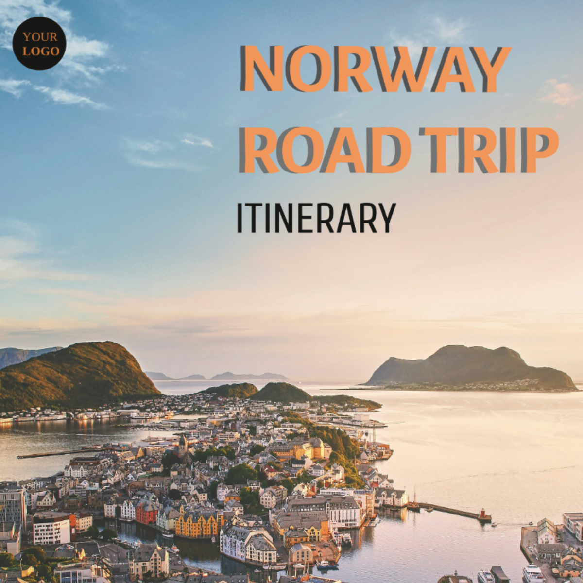 Norway Road Trip Itinerary Template - Edit Online & Download