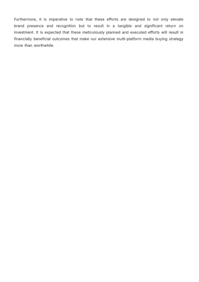Free Advertising Multi-Platform Media Buying Plan Template to Edit Online