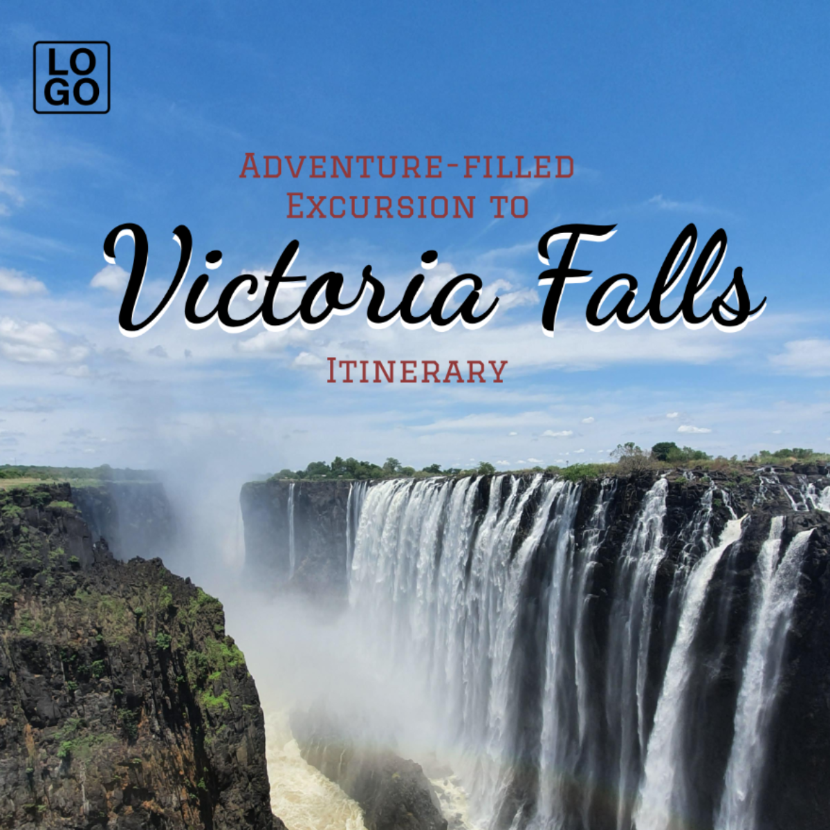 Victoria Falls Itinerary Template - Edit Online & Download