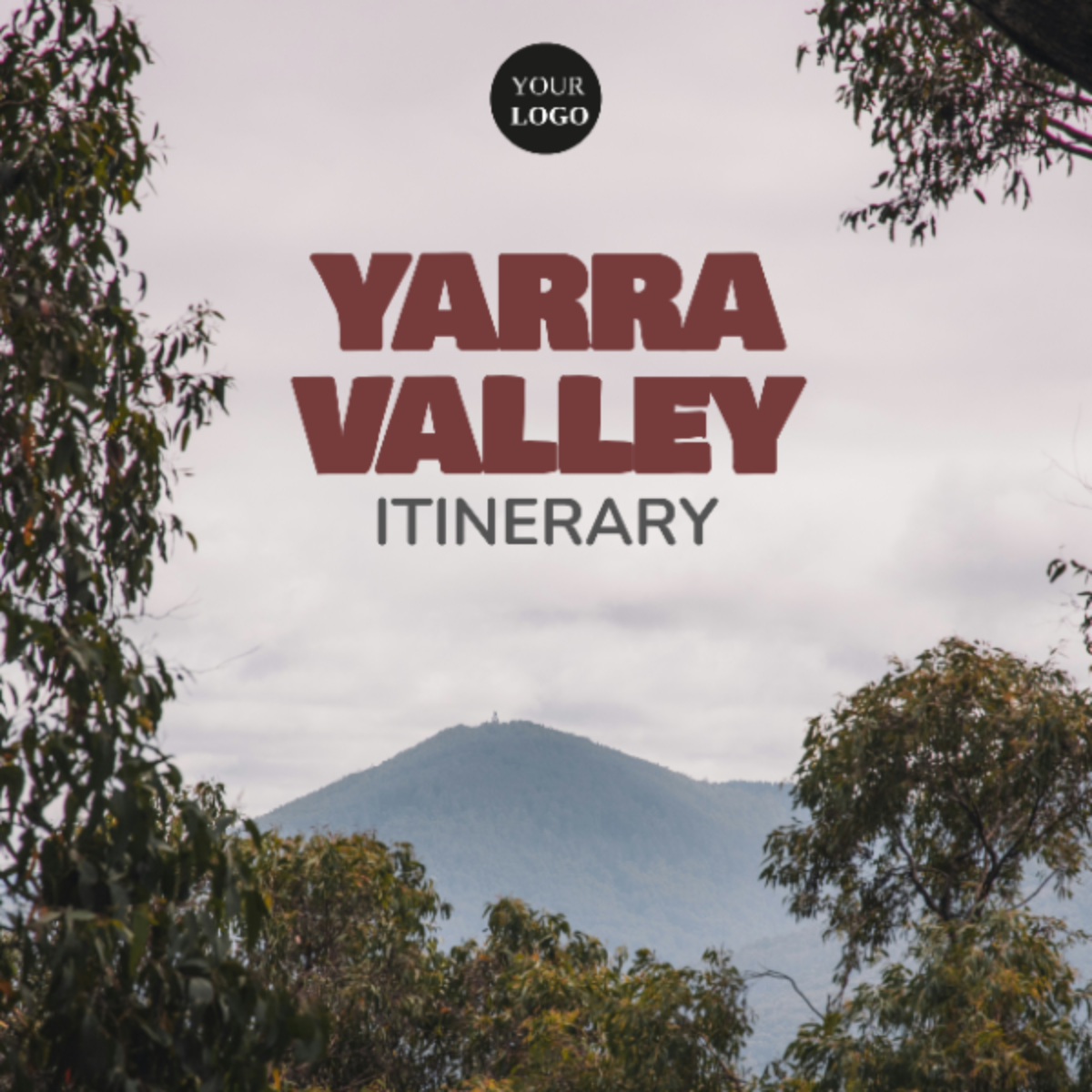 Yarra Valley Itinerary Template - Edit Online & Download