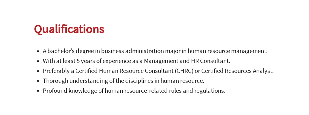 Free Management and HR Consultant Job Description Template 5.jpe