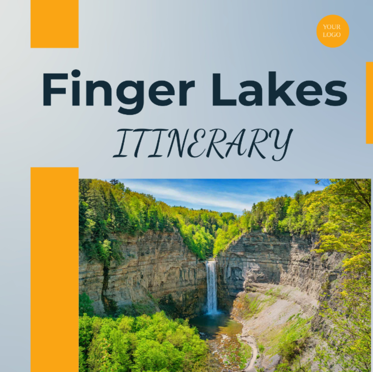 Finger Lakes Itinerary Template - Edit Online & Download