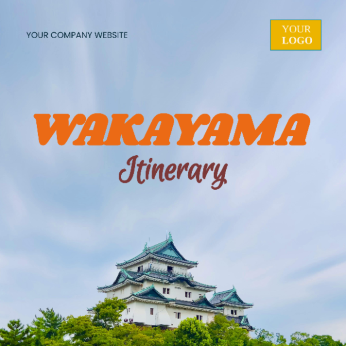 Wakayama Itinerary Template - Edit Online & Download