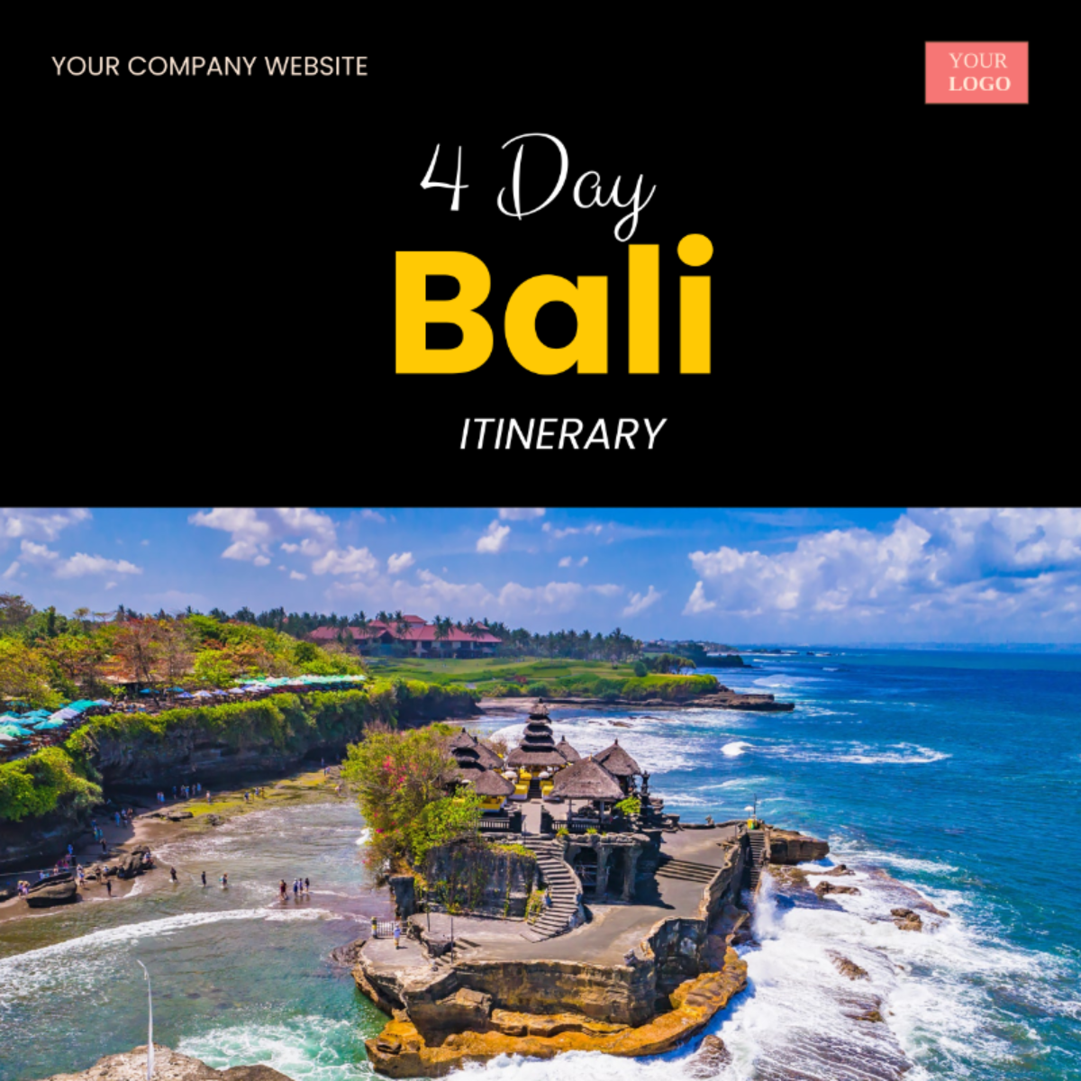 Free 4 Day Bali Itinerary Template - Edit Online & Download | Template.net