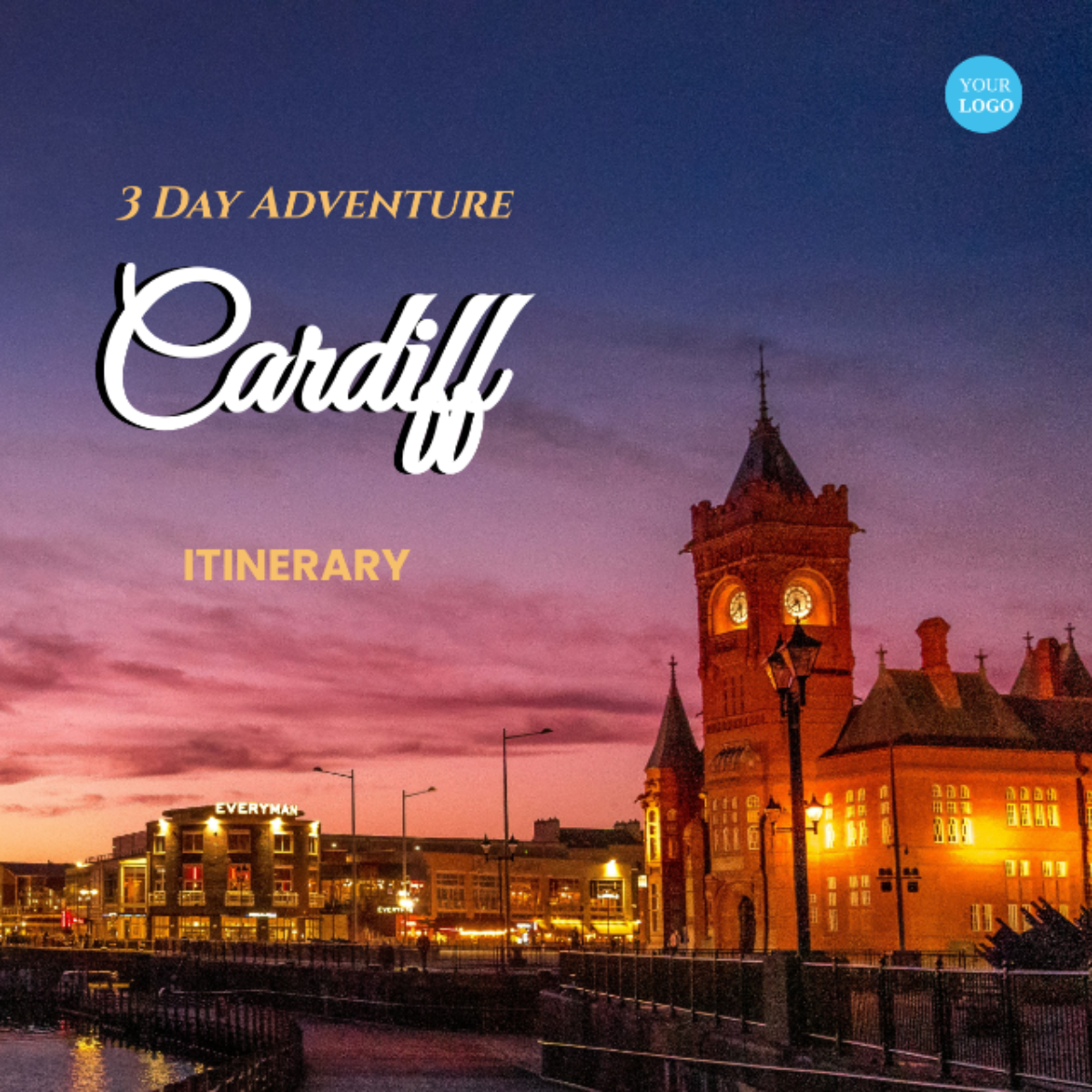 Cardiff Itinerary Template - Edit Online & Download