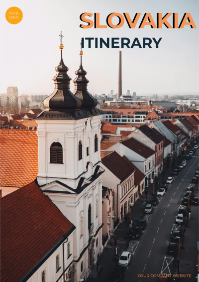 Free Slovakia Itinerary Template to Edit Online