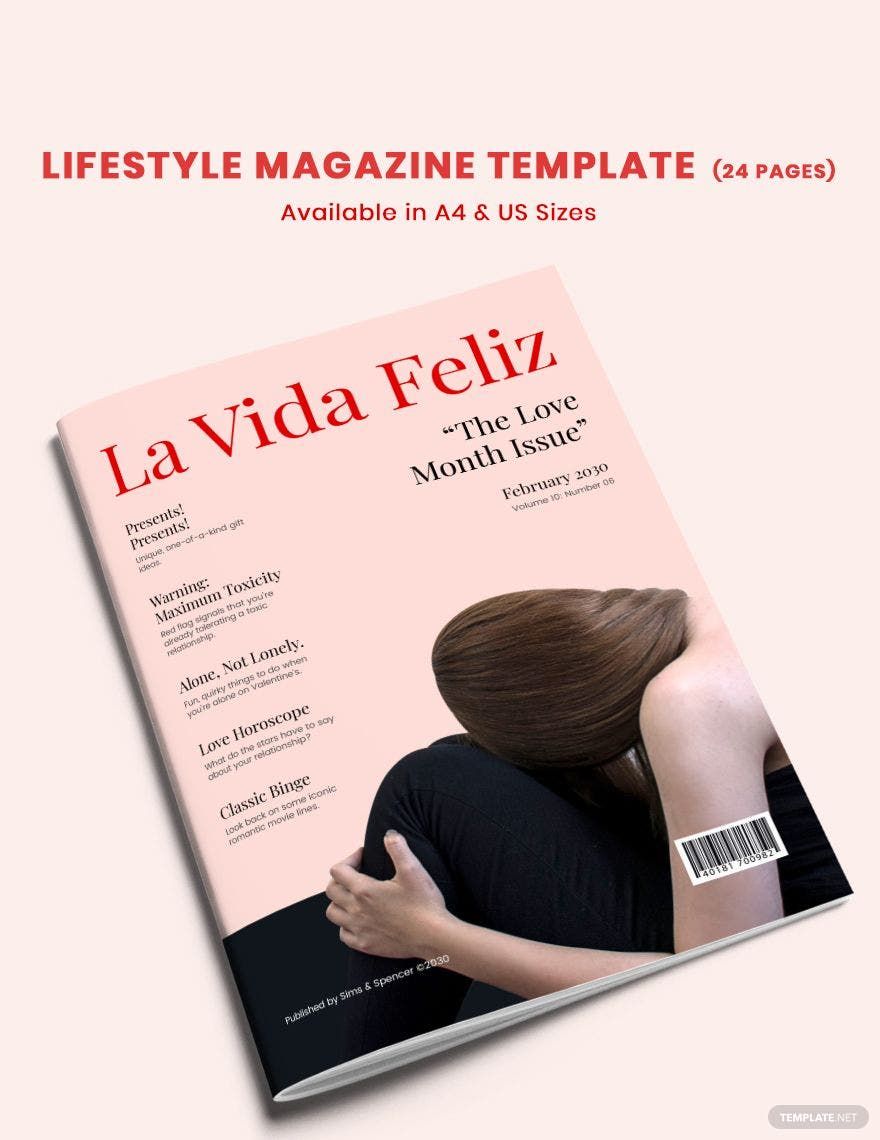 Free Lifestyle Magazine Template