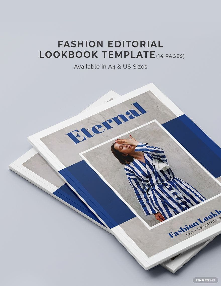 Fashion Editorial Lookbook Template