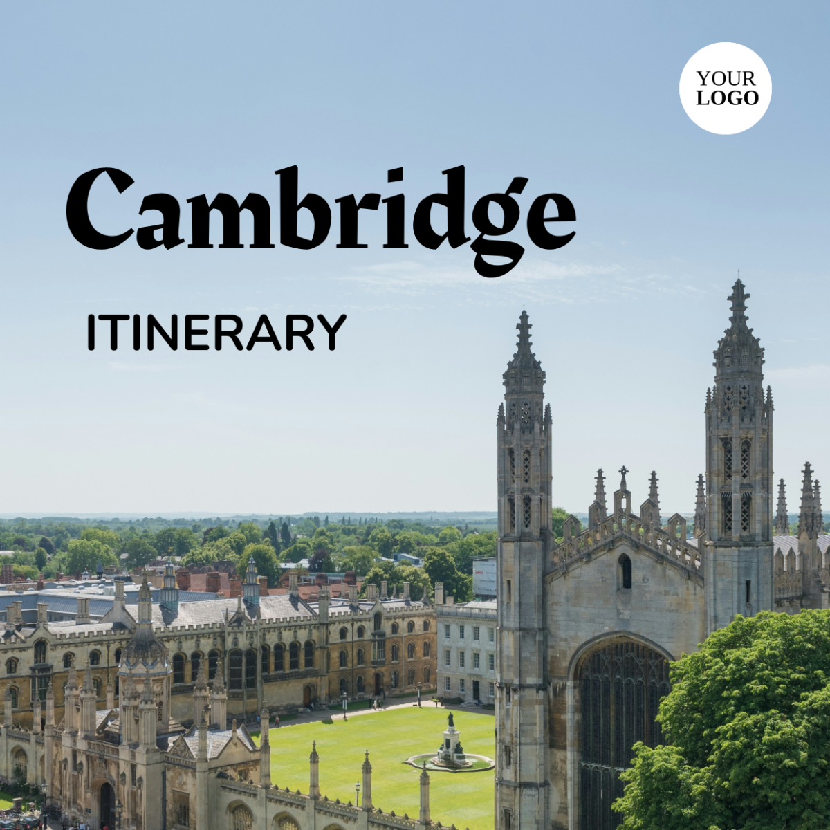 Cambridge Day Trip Itinerary - Edit Online & Download