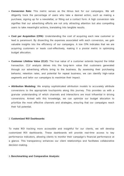 Free Advertising Campaign Budget Planning Report Template to Edit Online
