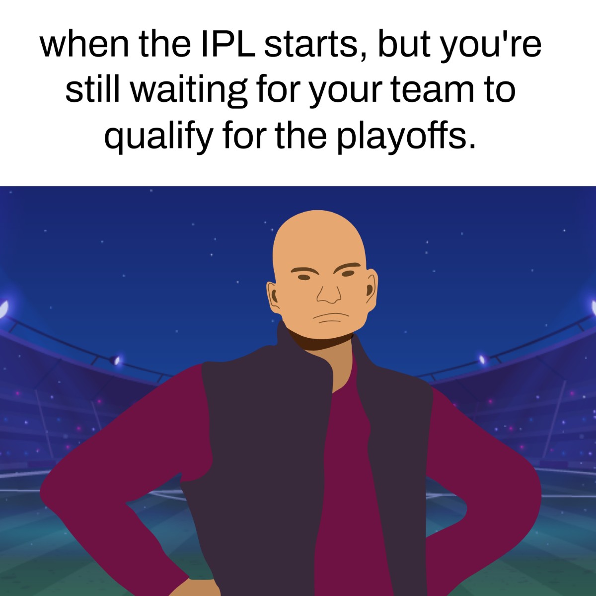 IPL Memes Template