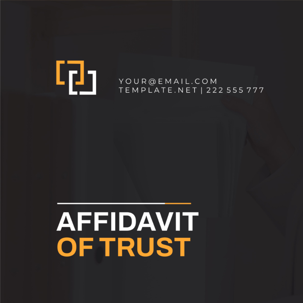 Florida Affidavit of Trust Template - Edit Online & Download