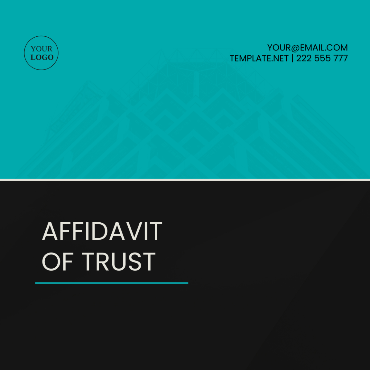 Texas Affidavit of Trust Template - Edit Online & Download