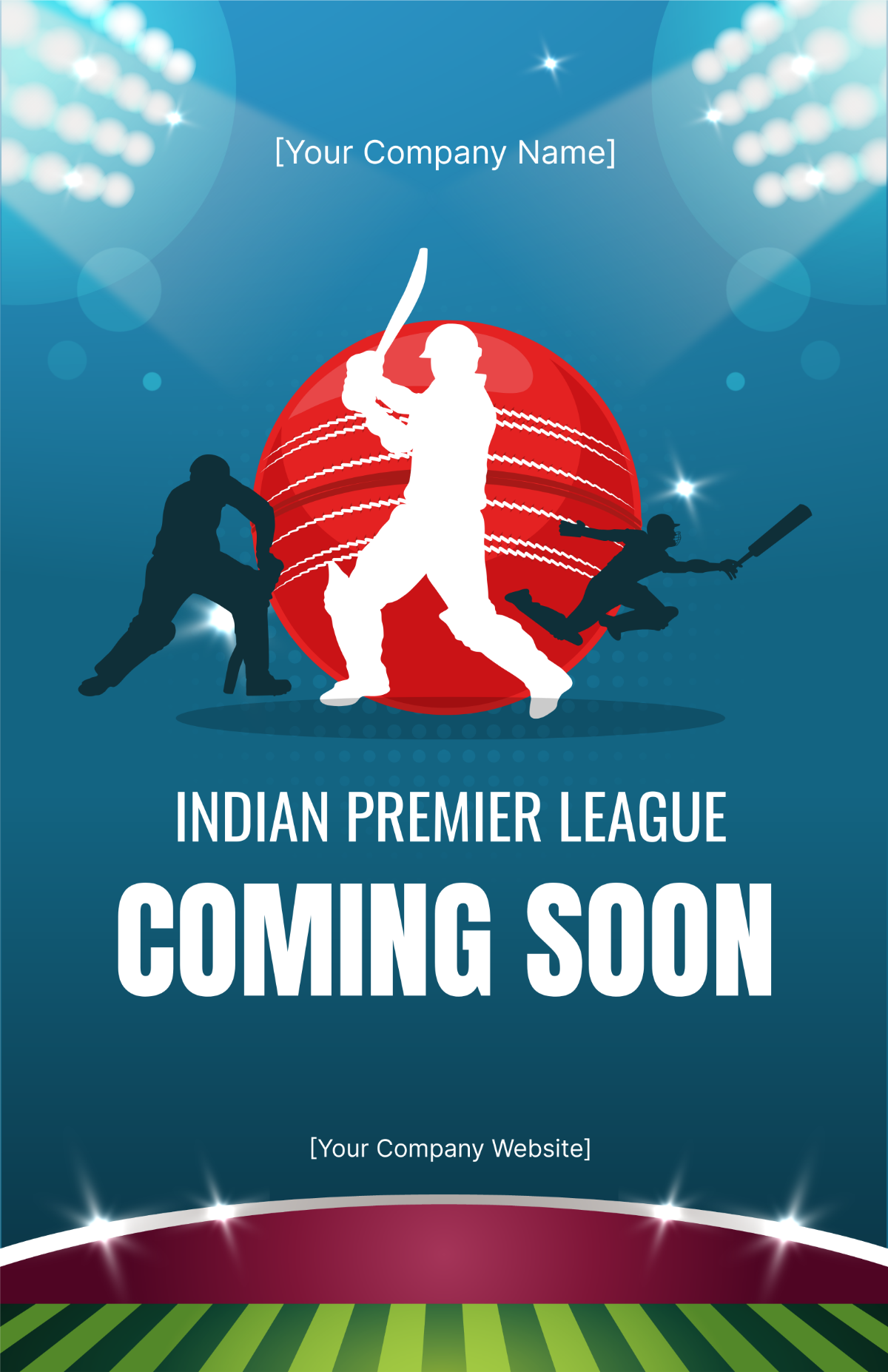 IPL Coming Soon Poster Template