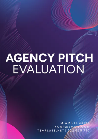 Free Agency Pitch Evaluation Template to Edit Online