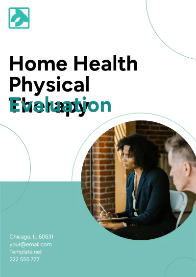 Free Home Health Physical Therapy Evaluation Template to Edit Online