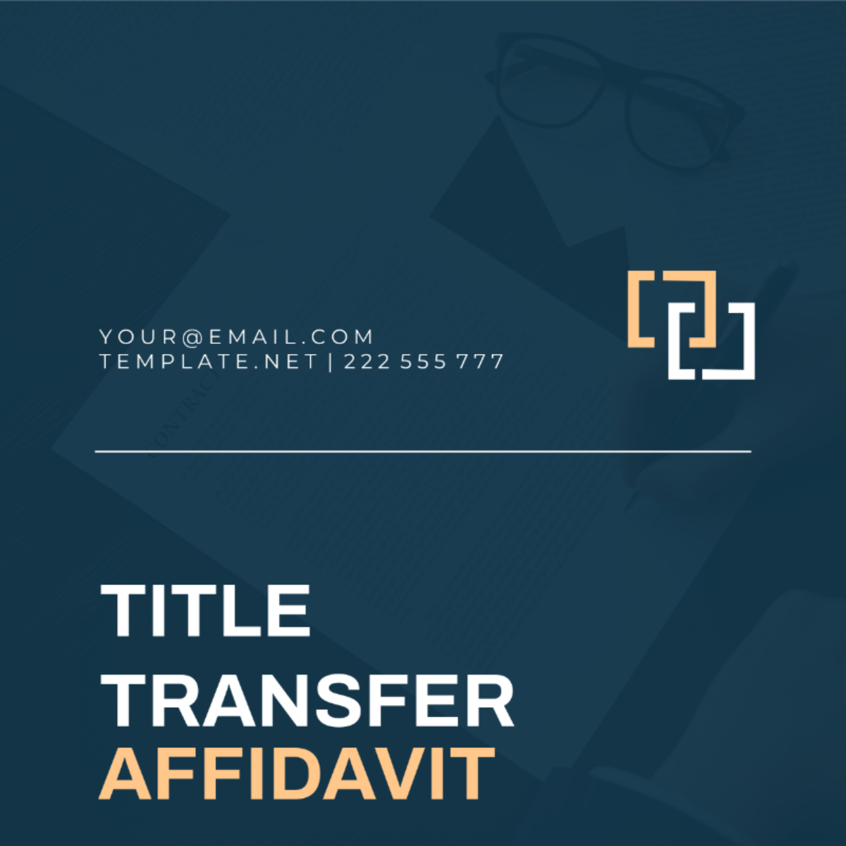 Title Transfer Affidavit Template - Edit Online & Download