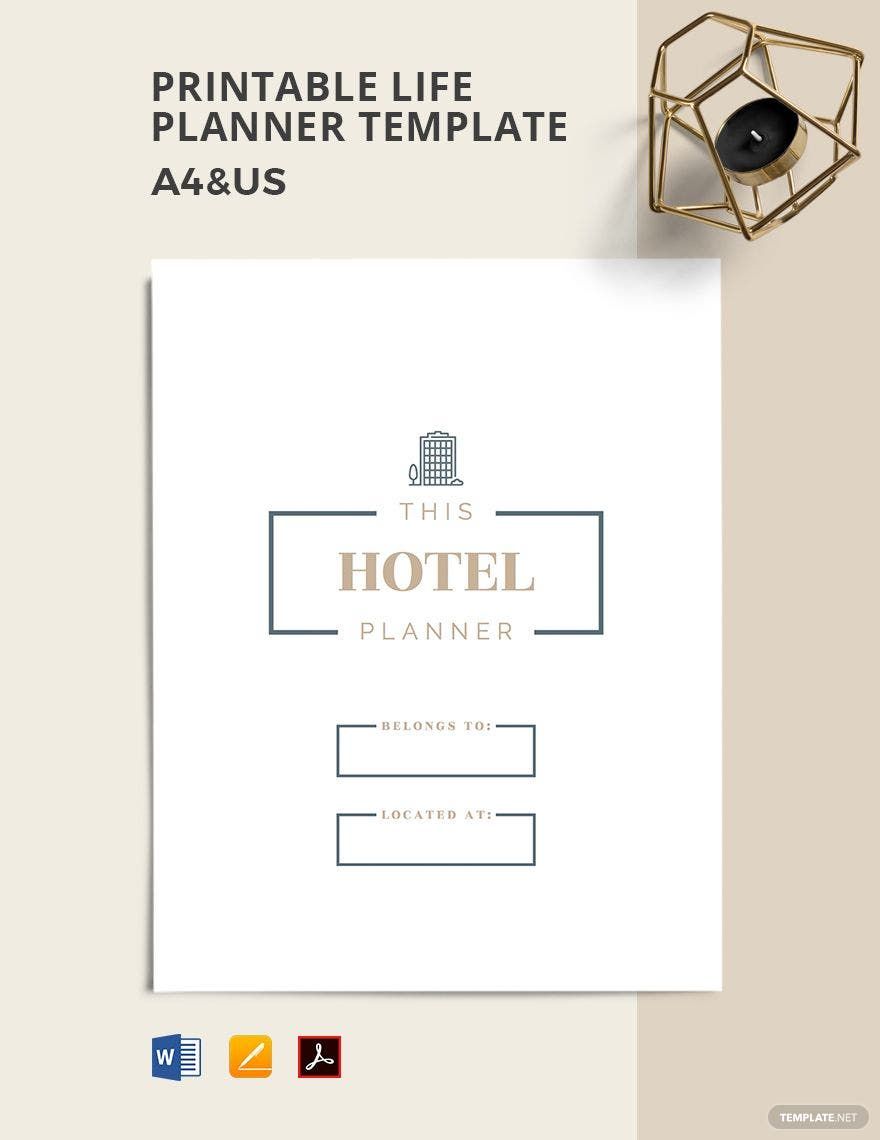 Hotel Planner Template