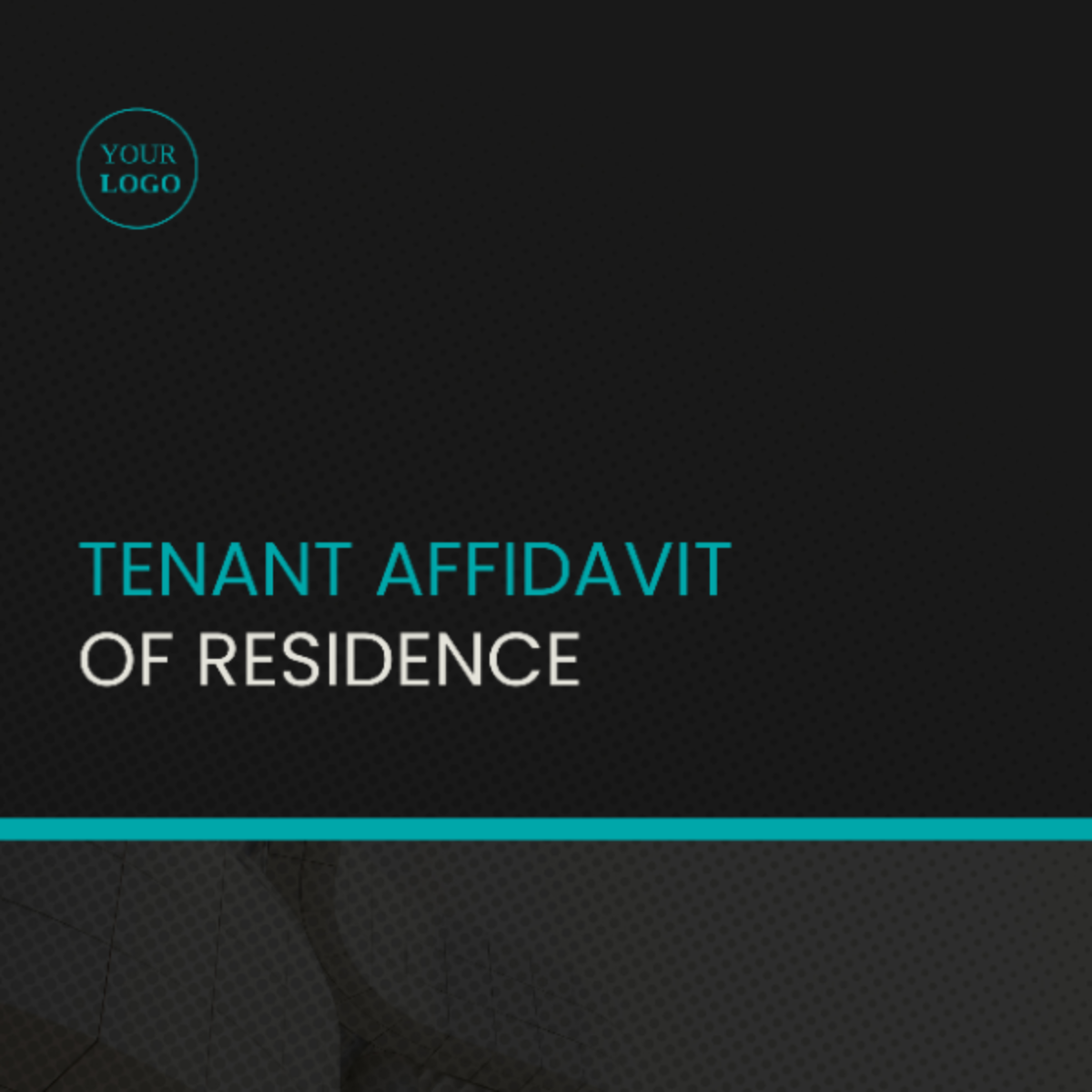 Tenant Affidavit of Residence Template - Edit Online & Download