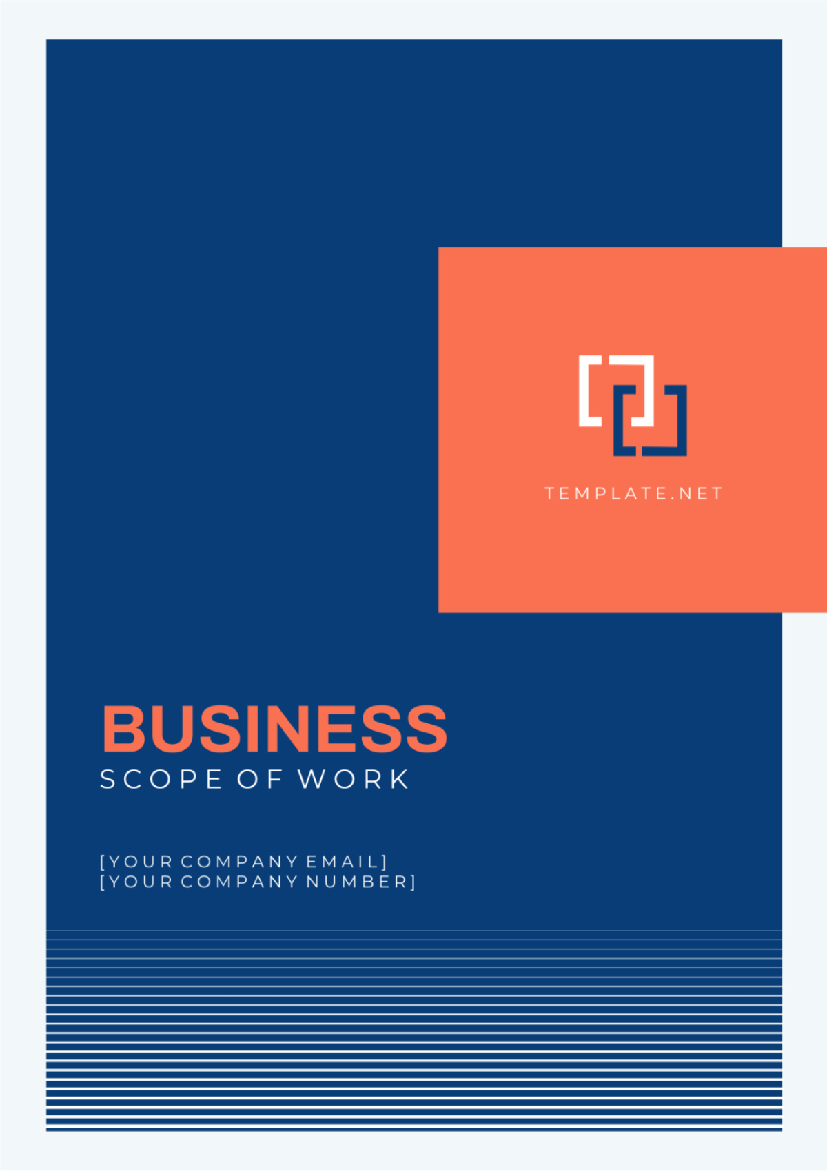 Business Scope of Work Template