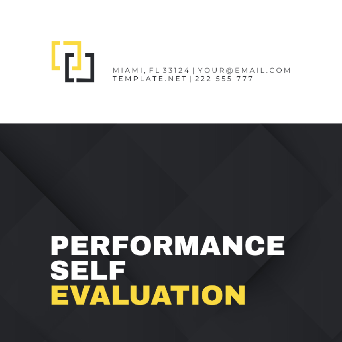 Performance Self Evaluation Template - Edit Online & Download