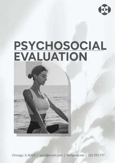 Free Psychosocial Evaluation Template to Edit Online