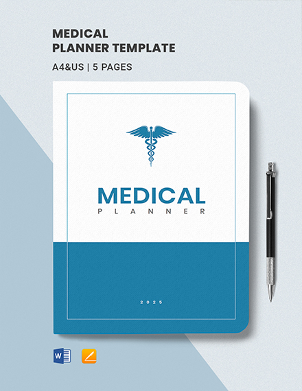13+ Medical Planner Templates - Free Downloads | Template.net