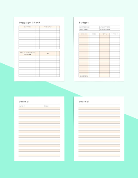 Free Basic Route Planner Template - Word, Apple Pages | Template.net