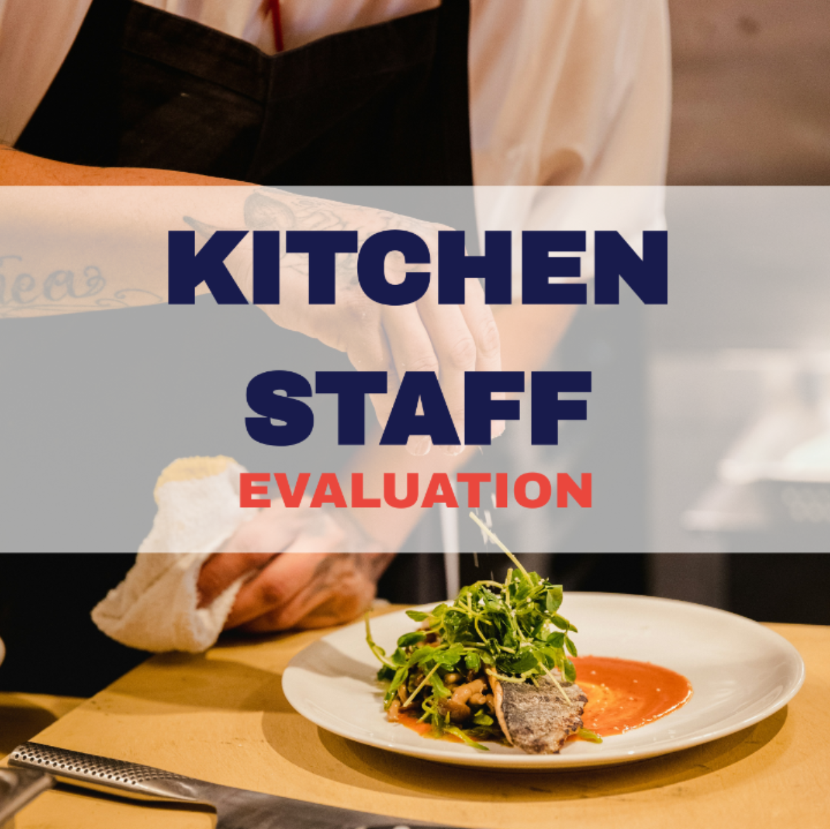 Kitchen Staff Evaluation Template