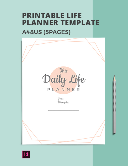 33+ Planner InDesign Templates - Free Downloads | Template.net